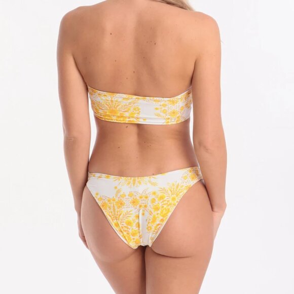 Brand New Seafolly Women's Sunflower High Cut Reversible Bikini Bottoms - Picture 10 of 16